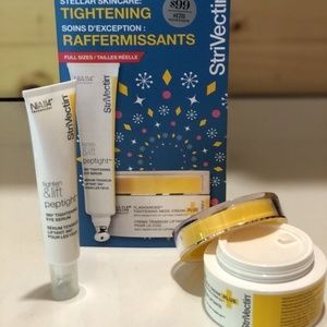 Lot Strivectin Tighten Lift Eye serum 1 fl oz TL Advanced Neck cream Plus 1.7 oz